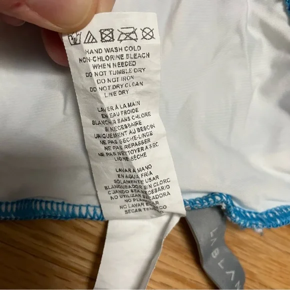 La Blanca Sketched Lace-Up One-Piece Swimsuit - Picture 8 of 12